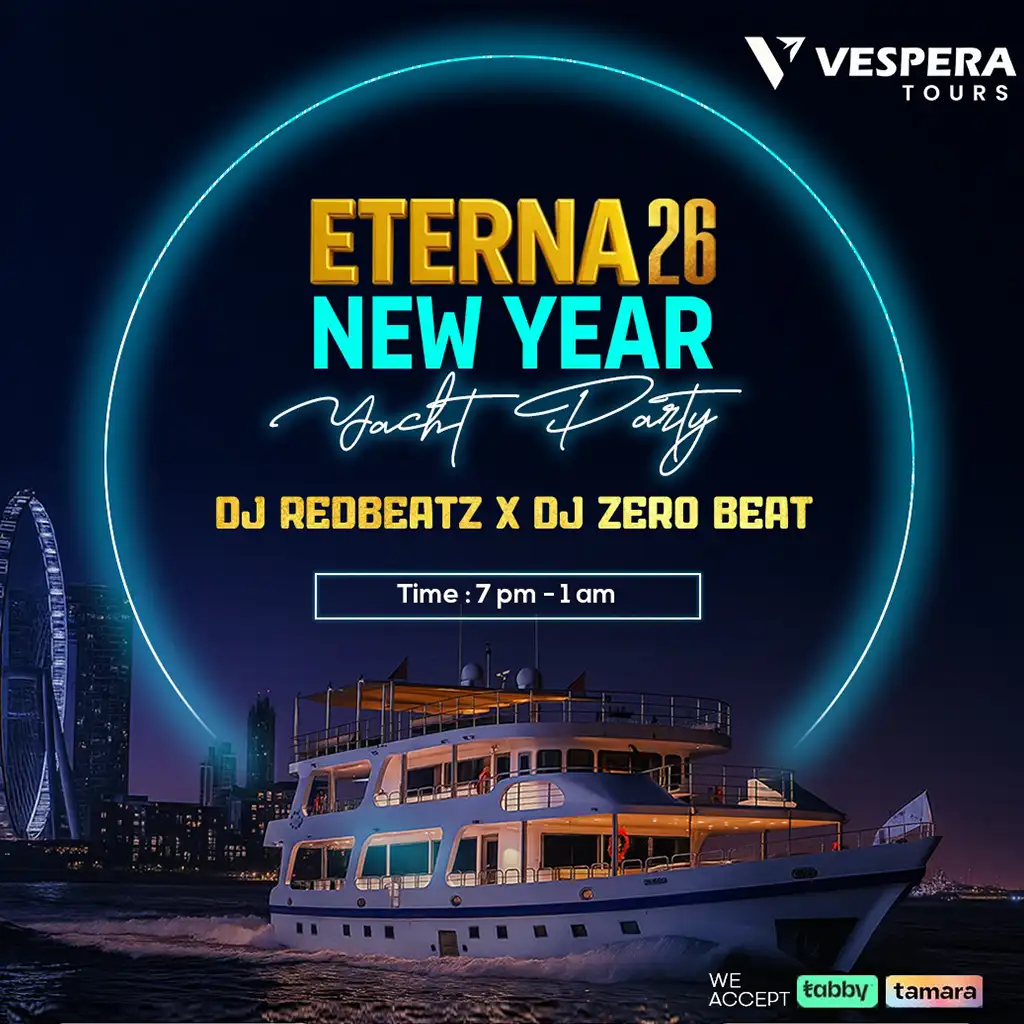 Eterna 26 — New Year Yacht Party in Dubai